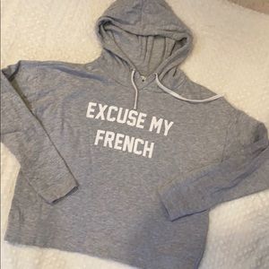 𝅺copy - Gray forever 21 hoodie H